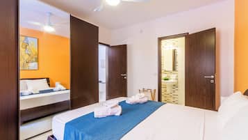 Family Apartment, Multiple Bedrooms (Maisonnette & Pool Ta'Cenc Sannat) | 3 bedrooms, laptop workspace, iron/ironing board, free WiFi
