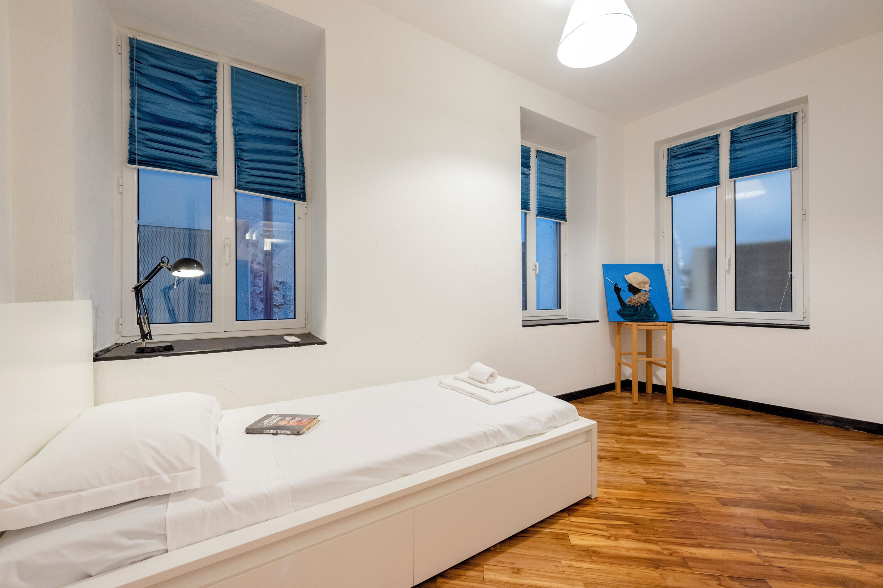 Apartemen Keluarga, 2 kamar tidur, microwave (Charming Apartment Next To Genoa's) | 2 kamar tidur, Wi-Fi gratis, dan seprai linen