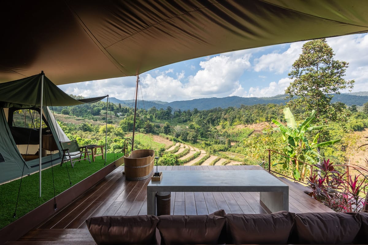 Deluxe Tent | Terrace/patio