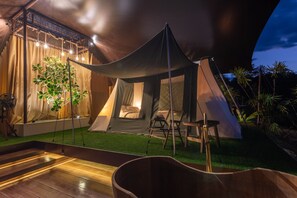 Deluxe Tent | Terrace/patio - CAMP CAYLA - STELLAR (Mae Wang)
