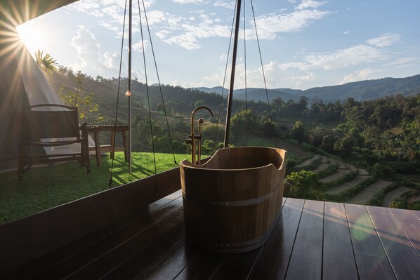 Deluxe Tent | Terrace/patio - CAMP CAYLA - STELLAR (Mae Wang)