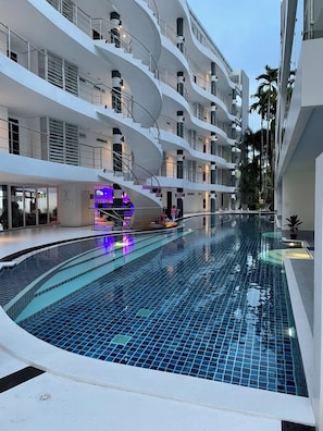 Apartment, 4 Bedrooms, Accessible, Balcony | Pool | Outdoor pool - A2 - 4 Bdr Duplex With Stunning Sea View, Karon Beach (Karon)