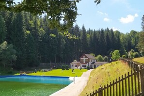 Pool - Holiday home "Fuchsbau" (Jöhstadt-Oberschmiedeberg)