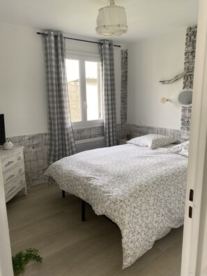 1 間睡房、熨斗/熨衫板、免費 Wi-Fi、床單