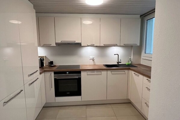 Kühlschrank, Ofen, Herdplatte, Geschirrspüler