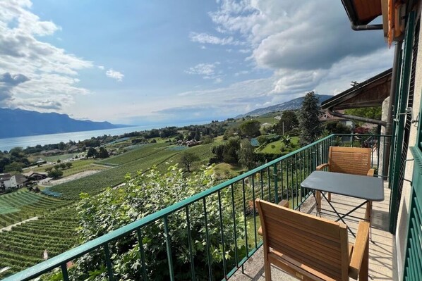 Property grounds - La Vigneronne, uitzicht op het meer (Arleheim)