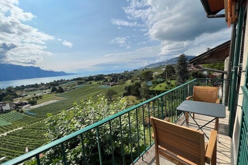 La Vigneronne, uitzicht op het meer