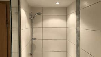 Shower, hair dryer