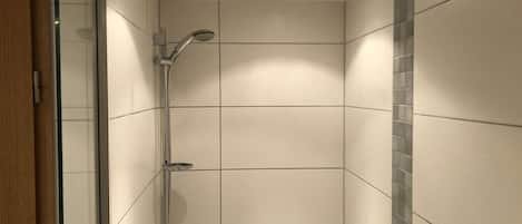 Shower, hair dryer