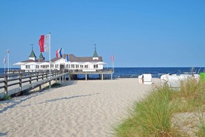 On the beach