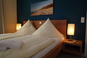 2 slaapkamers, een strijkplank/strijkijzer, gratis wifi