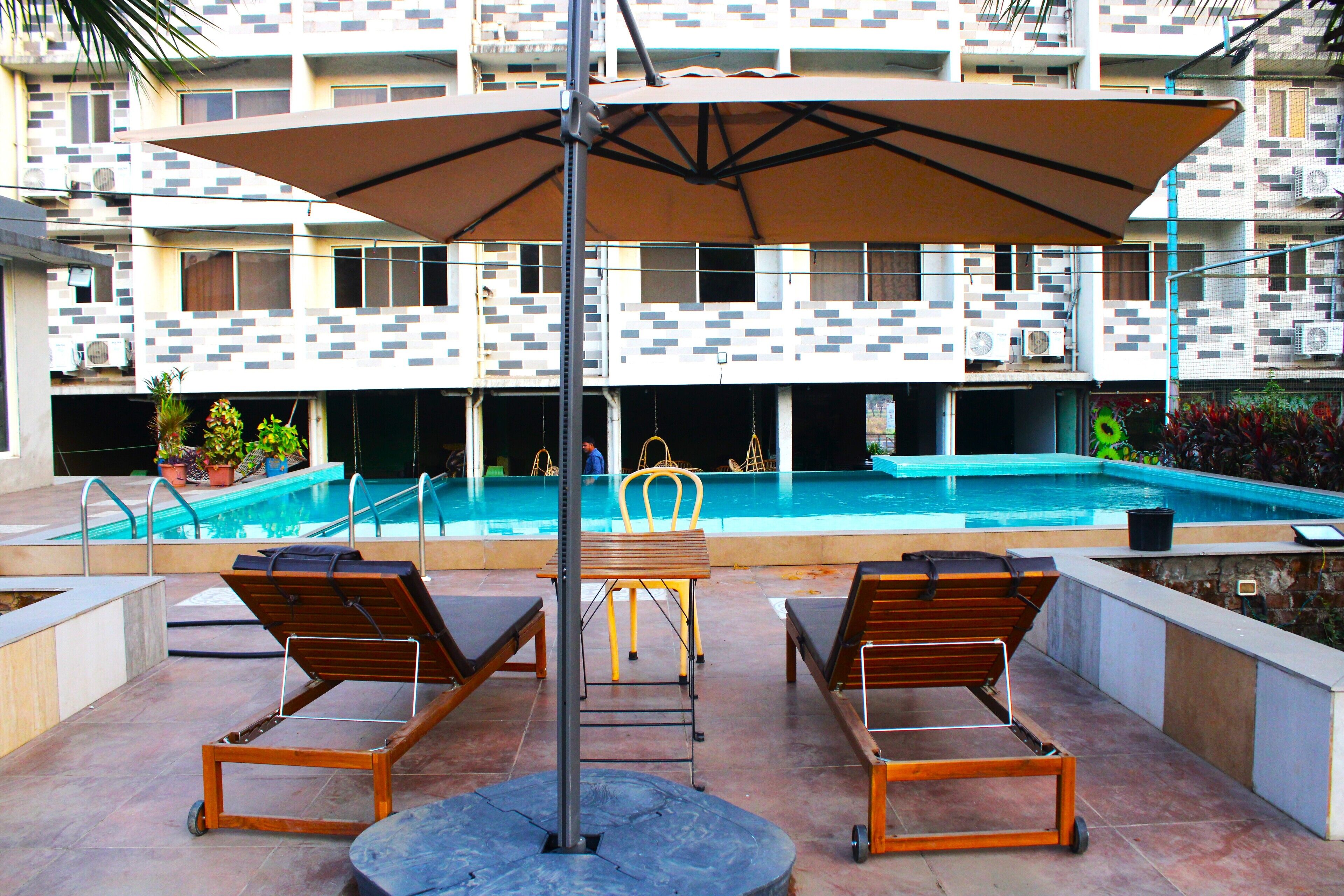 Façade de l’hébergement