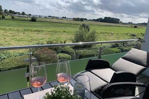 Meer-mit-Blick Komfortable Ferienresidenz