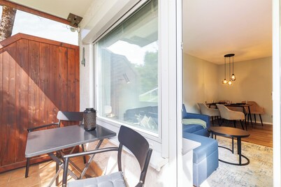 Ferienwohnung Fuchsbau - 2-zimmer mit Balkon