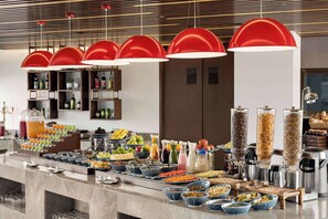 Daily buffet breakfast for a fee