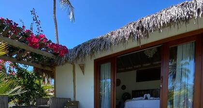 Idéal pour les couple, votre bungalow avec piscine privée à Fortim au Brésil.