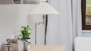 Microwave, cookware/dishes/utensils - Beautiful Studio With Balcony by Renters (Gdansk)