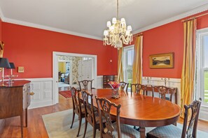Dining - Welcome to Stillmeadow Farm, a grand Georgian-style home nestled on 135 acres in Frankfort, KY (Frankfort)