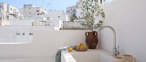 Overnattingsstedets uteområder