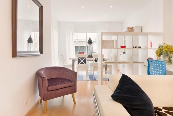 Living area - Sitges in Centrum Cerca de la Playa (sitges)