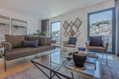 Luxury Baixa With Castle View