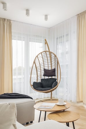 Living room - Unique Maczka Apartment by Renters (Kolobrzeg)