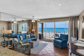 TV - Long Beach Tower 2, 1 Bedroom! Low floor! Free beach chairs!! (Panama City Beach)