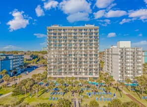 Exterior - Beautifully Renovated Coastal Retreat! Oceanfront Condo for 6! Boardwalk 135 (Myrtle Beach)