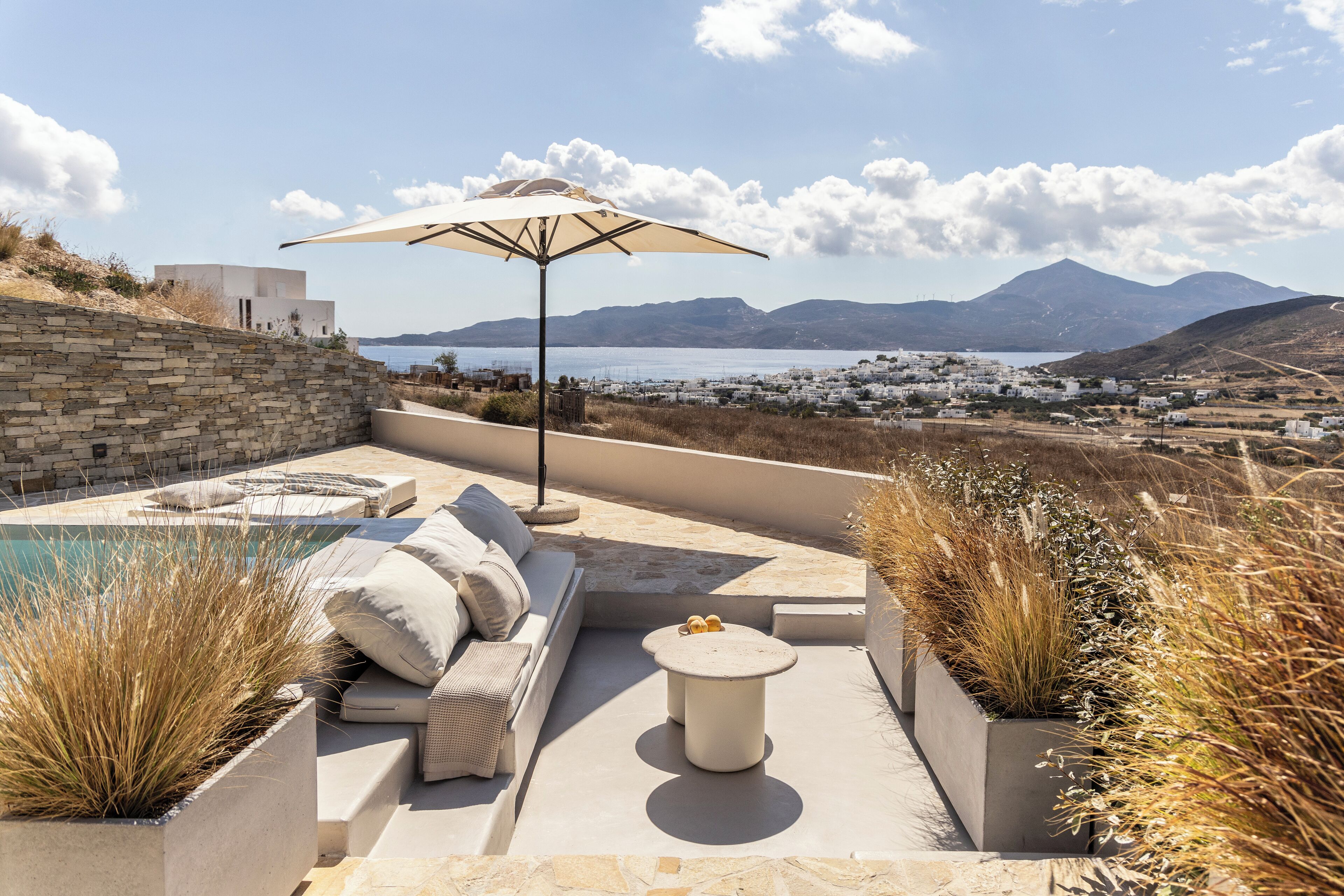 King Suite with Sea View | Terrace/patio