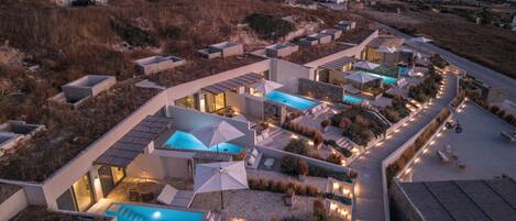 Majoituspaikan julkisivu