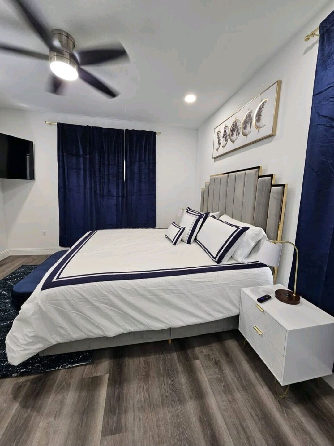 4 chambres, fer et planche à repasser, accès au Wi-Fi (inclus)