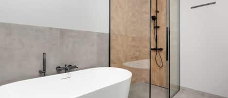Shower, hair dryer