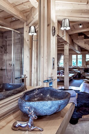 Bathroom - Górska Osada Luxury Chalet Poronin (Poronin)