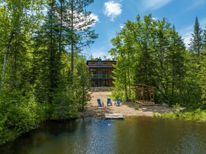 Exterior - Spa et Private lake - Le Rocher du Lac (Saint-Didace)