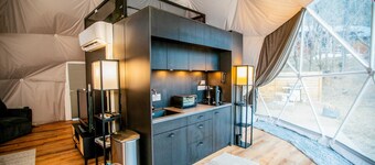 Unique Dome Retreat near Zion and Bryce with Hot Tub and Stargazing, Sleeps 4