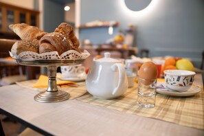 Daily buffet breakfast (EUR 5 per person)