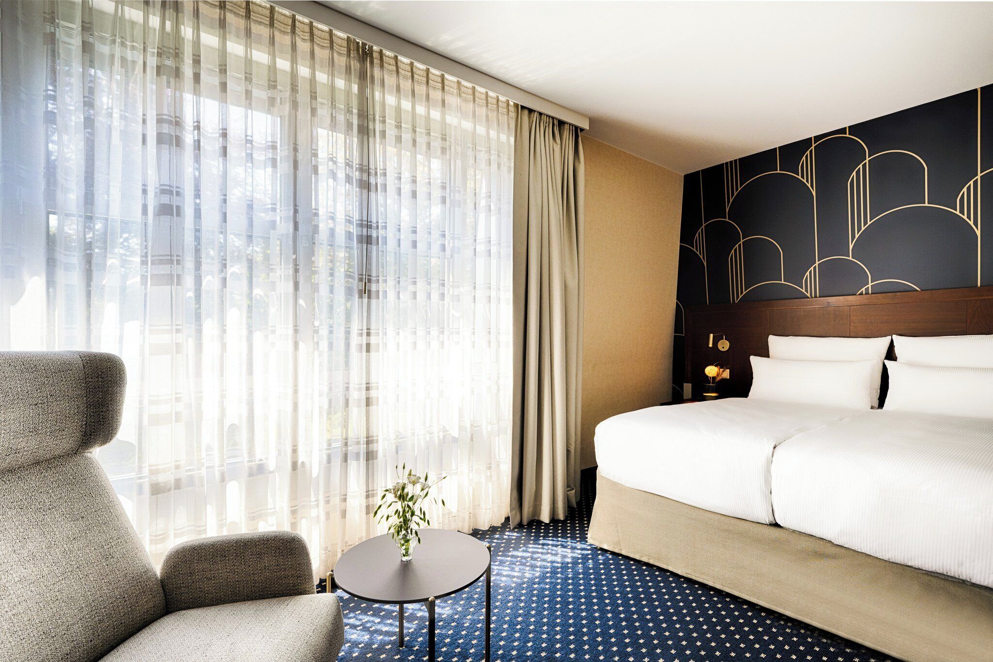 Doppia Deluxe | Cassaforte in camera, una scrivania, postazione laptop, Wi-Fi gratuito