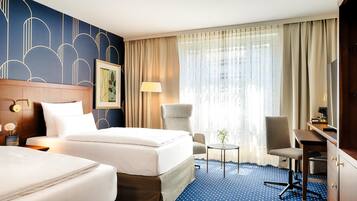 In-room safe, desk, laptop workspace, free WiFi