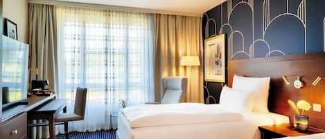 1 chambre, coffres-forts dans les chambres, bureau