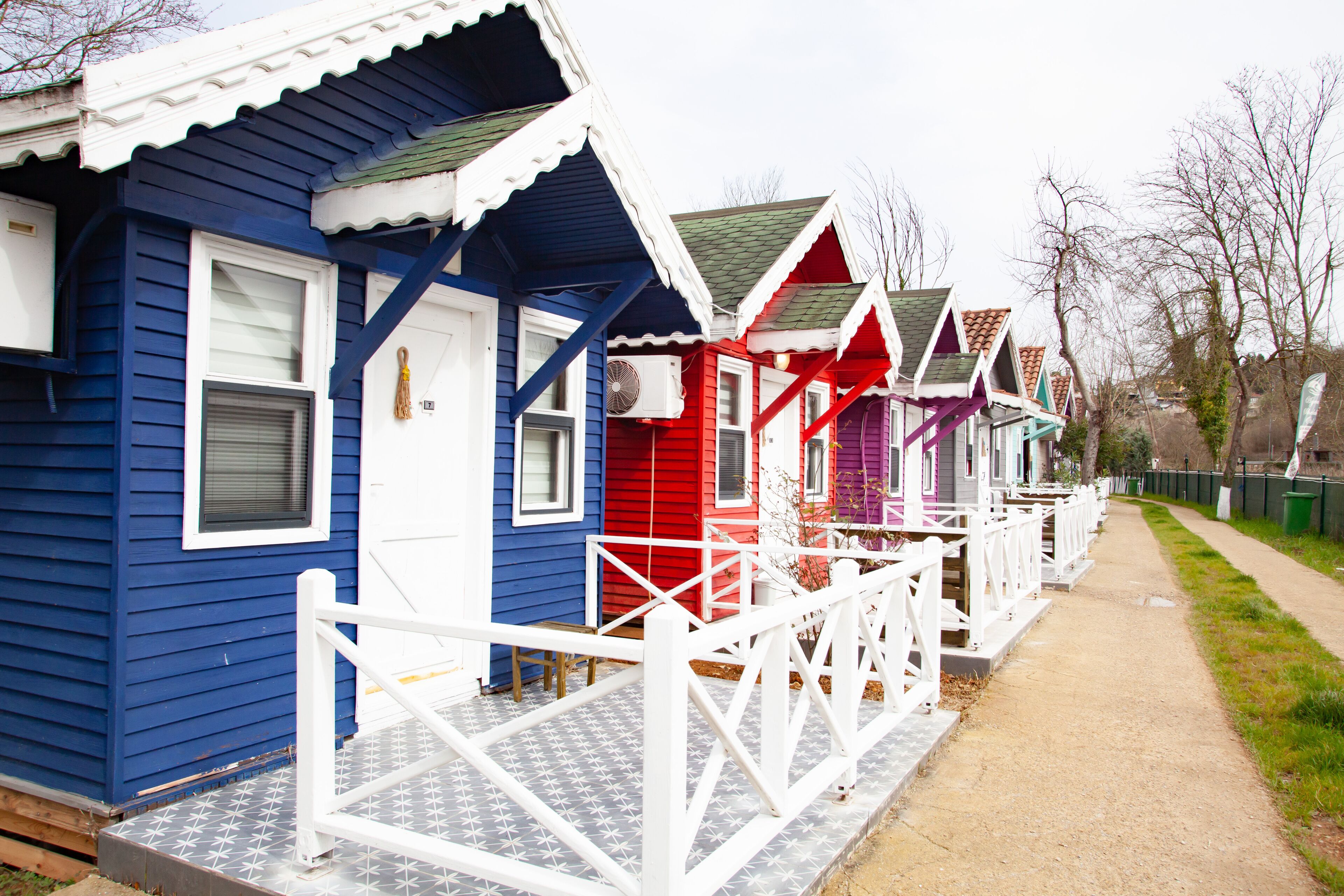 Façade de l’hébergement
