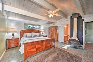 6 habitaciones, tabla de planchar con plancha y cunas gratuitas