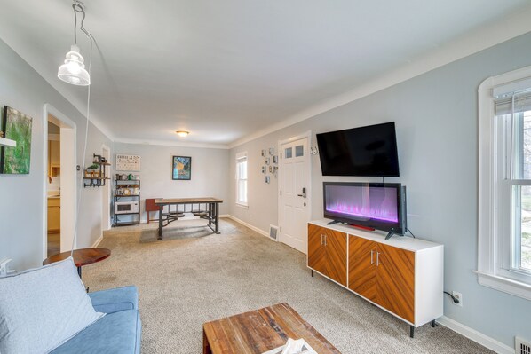 House (2 Bedrooms) | Interior - Wfh-friendly Abode w/ Home Gym in Cleveland (Cleveland)