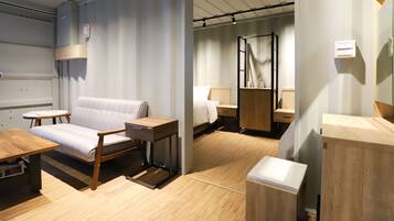 Down comforters, desk, free WiFi