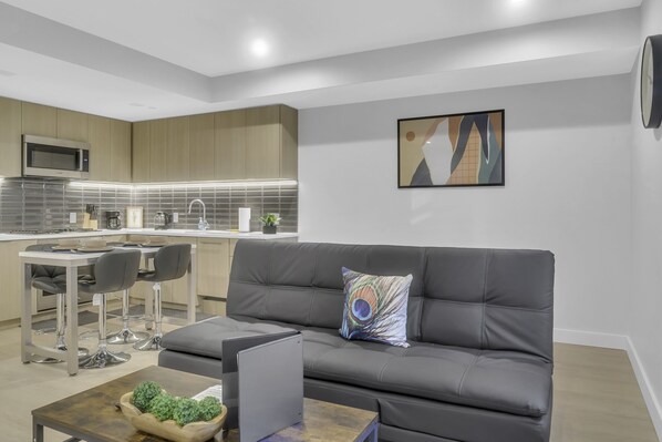 Appartement, 1 chambre | Coin séjour