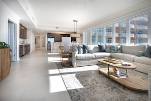 Condo, 4 Bedrooms | Living area