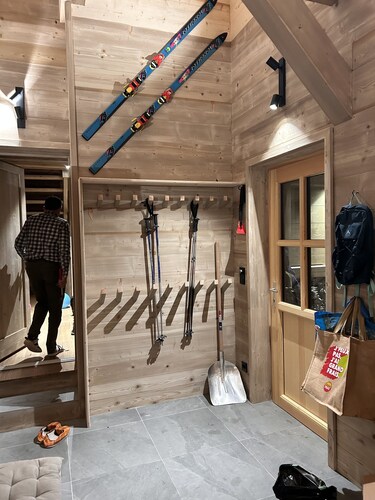 Chalet Familial vue Mont Blanc à 100m des Pistes de ski