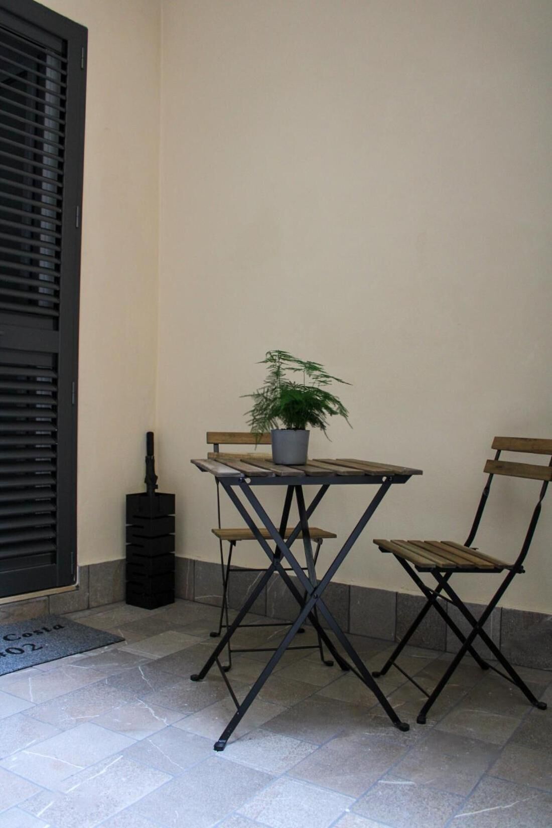 Appartamento, 1 camera da letto, patio | Esterni