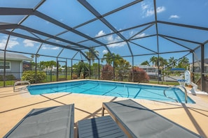 Opvarmet pool