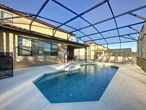 5 bedrooms - 5 Bed South Facing Pool Close to Disney (Davenport)