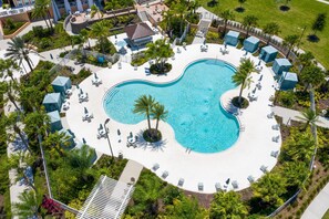 Villa | 4 bedrooms - Luxury Town Home With Splash Pool in Solara Resort (Kissimmee)